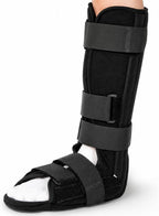 Plantar Fasciitis Night Splint, Full-Calf Foot Brace for Sleeping, Adjustable 90° Ankle Support Boot for Heel Pain, Achilles Tendonitis & Foot Drop, Soft Padded Left/Right Brace for Men Women