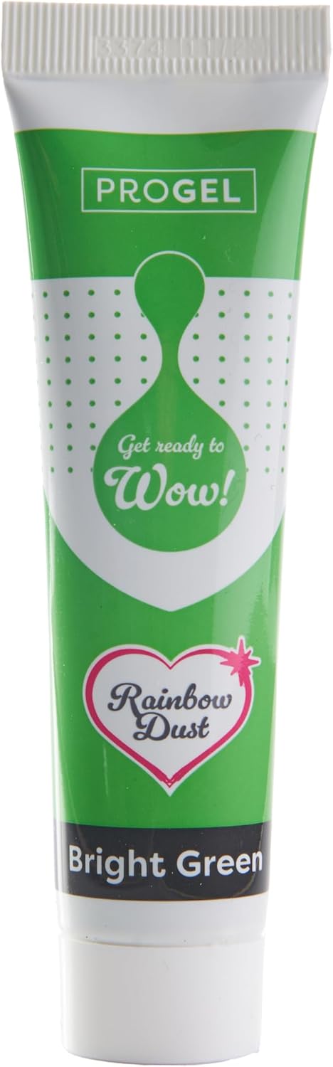 Rainbow Dust ProGel® Concentrated Paste Food Colouring - Bright Green
