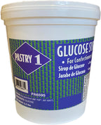 Pastry 1 Glucose Syrup 2.2lb. DE(dextrose equivalent) Rating Of 45-49. GMO Free, Trans Fat Free Liquid Glucose In A Resealable Plastic Pail. Glucose