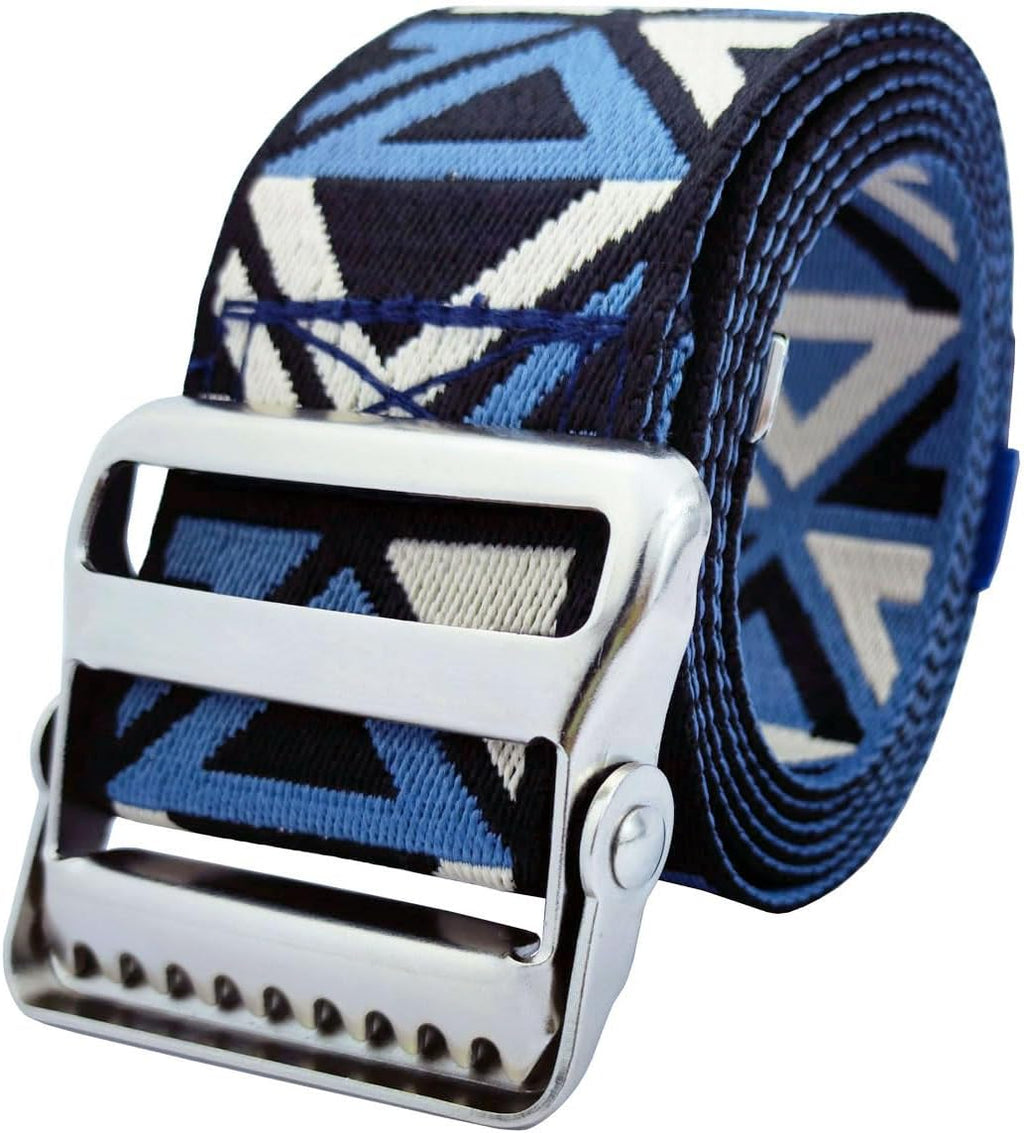 LAMBOX Gait Belt Transfer Belt with 2-inch Soft and Comfortable Jacquard Webbing for Caregivers, Seniors, Elderly, etc. (Color21, 60 Inch)