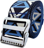 LAMBOX Gait Belt Transfer Belt with 2-inch Soft and Comfortable Jacquard Webbing for Caregivers, Seniors, Elderly, etc. (Color21, 60 Inch)