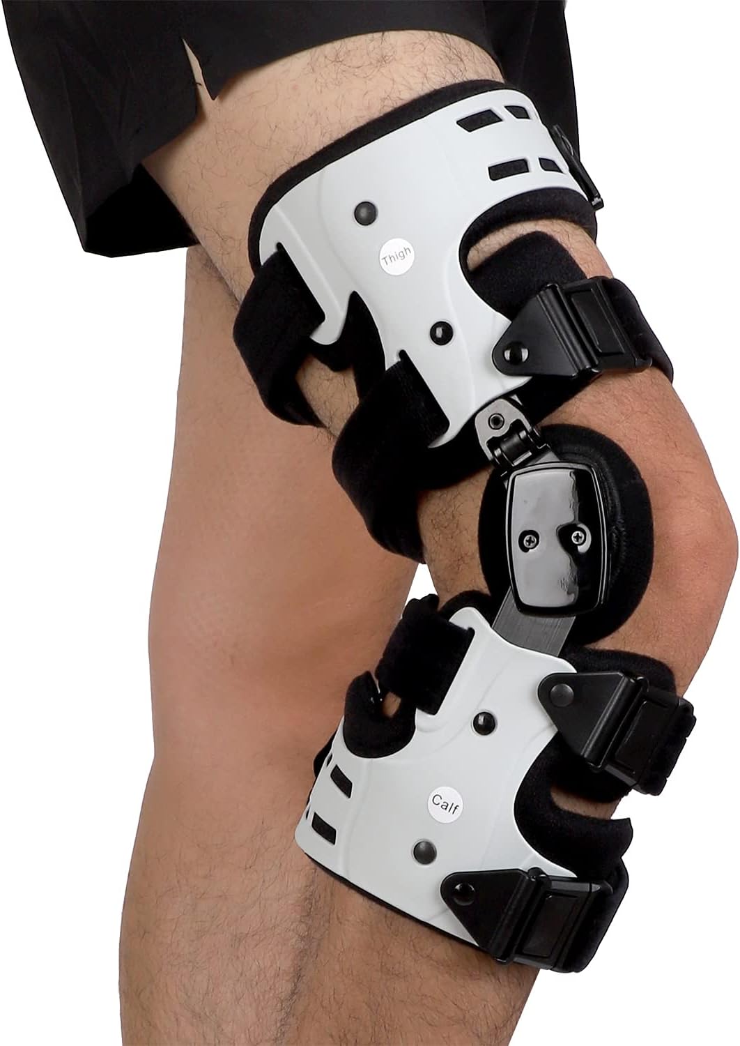 Orthomen OA Unloader Knee Brace, Support for Arthritis Pain, Osteoarthritis, Cartilage Defect Repair, Avascular Necrosis, Bone on Bone Knee Joint Pain and Degeneration Medial Inside Right