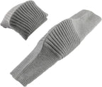 Knee Warmers for Pain Relief, Thermal Knee Brace for Senior Sleeping, Stretchy Knitted Leg Sleeve Wrap