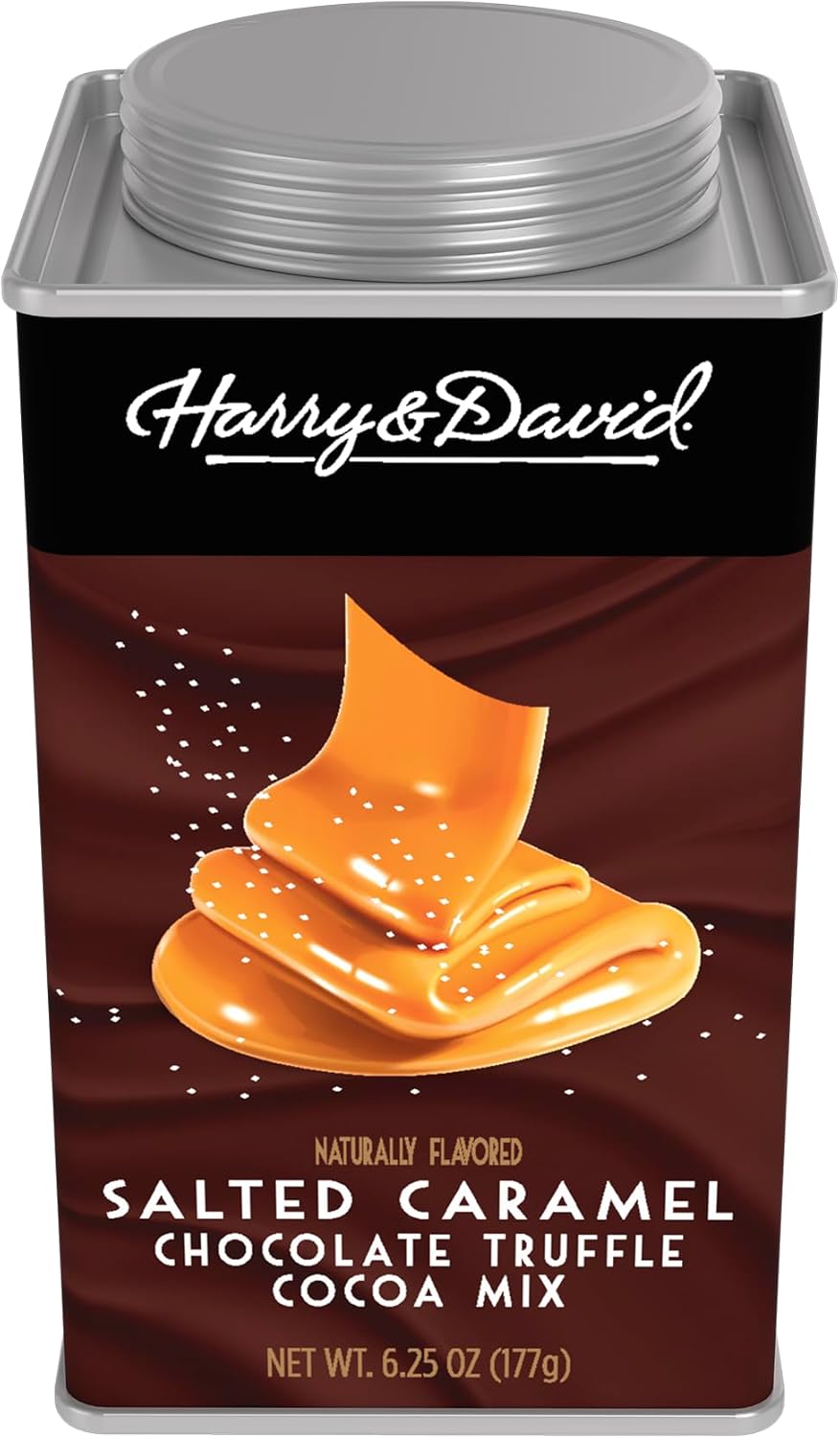 Harry & David Truffle Cocoa Mix, Salted Caramel Chocolate, 6.25 Ounce