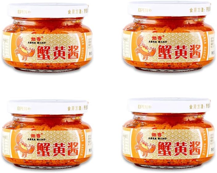 鲜香蟹黄酱拌饭即食 Crab Sauce 102g x 4 bottles