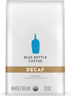Blue Bottle Whole Bean Organic Coffee, Decaf, Medium Roast, 12 Ounce bag (Pack of 1)