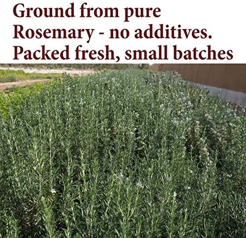 The Spice Way Ground Rosemary - rosemary powder ground pure from rosemary leaves - 4 oz resealable bag