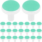 POPETPOP Baby Electric Nail File Replacement Pads 24 Pcs Grinding Heads for Infant Toddler Nail Trimmer Safe Soft Sandpaper Material Easy Install