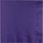 250-Count Touch of Color 3-Ply Paper Dinner Napkins, Purple