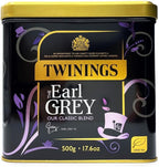 Twinings Earl Grey Loose Leaf Black Tea, 17.64 Ounce (500g) Tin, Caffeinated, Enjoy Hot or Iced
