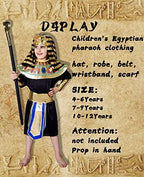 DSplay Kid's Egyptian Pharaoh Costume