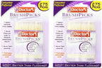 The Doctor's BrushPicks Toothpicks, 275 Picks Per Pack (2 Packs)