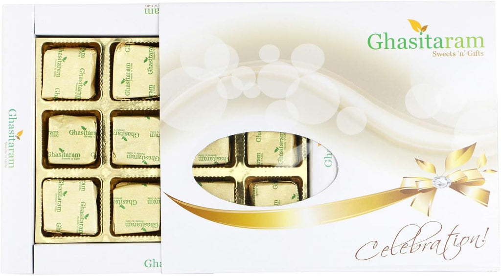 Valentine Gifts - Valentine Chocolates Ghasitaram Gifts - Ghasitarams Sugarfree Chocolates Assorted Sugarfree Chocolates 12 pcs White Box