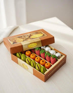 Ghasitaram Gifts Indian Sweets - Sugarfree Fruit Box 800 GMS
