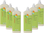 Sonett Organic Dishwashing Liquid Organic 100% Biodegradable Lemon, 34 Fl.Oz (Pack of 6) Certified Organically GrownCer