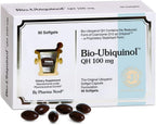 Pharma Nord Bio-Ubiquinol QH 100 mg – Antioxidant for Energy, Heart & Fertility Support, Non-GMO, Gluten-Free, 90 Softgels