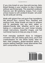 Keto Bread Recipes Cookbook: Low-Carb, Gluten-Free, Grain-Free, Easy-to-Bake, and Delicious for Weight Loss