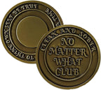 No Matter What Club AA Recovery Medallion in 1 to 60 Years with Custom Engraving (23 Years)