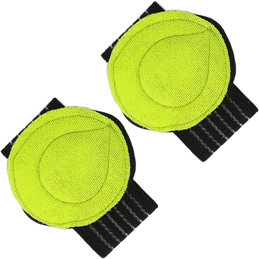 Shoe Insert for Flat Foot Pain，Arch Support Pad Orthotic for Plantar Fasciitis，Shoe Insole Foot Sleeve (Green, One Size Fit Most)