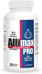 Allimax Pro Practitioner Strength 450 mg Allicin from Garlic, 100 Vegetarian Capsules (Vegicaps), Stabilized AlliSURE® Allicin, Supports Normal Immune Function, Non-GMO