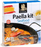 Carmencita. Seafood Paella Kit with Saffron. 470g (16.58oz). 4 servings.