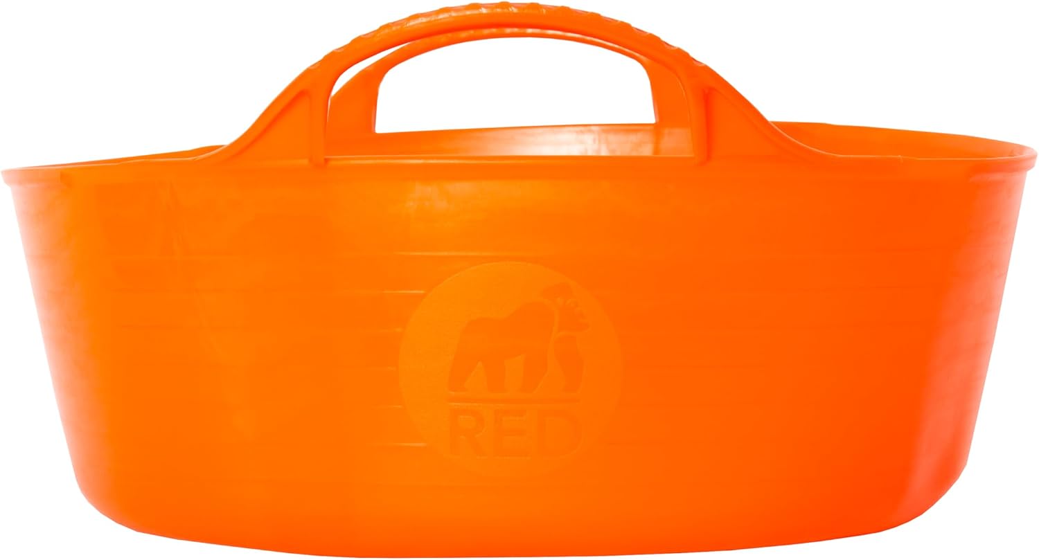 Tubtrugs SP5O Flexible Orange Extra Small 5 Liter/ 1.3 Gallon Capacity