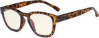 Eyekepper Blue Light Filter Reading Glasses - UV420 Protection Computer Reader Eyeglasses - Tortoise +2.50