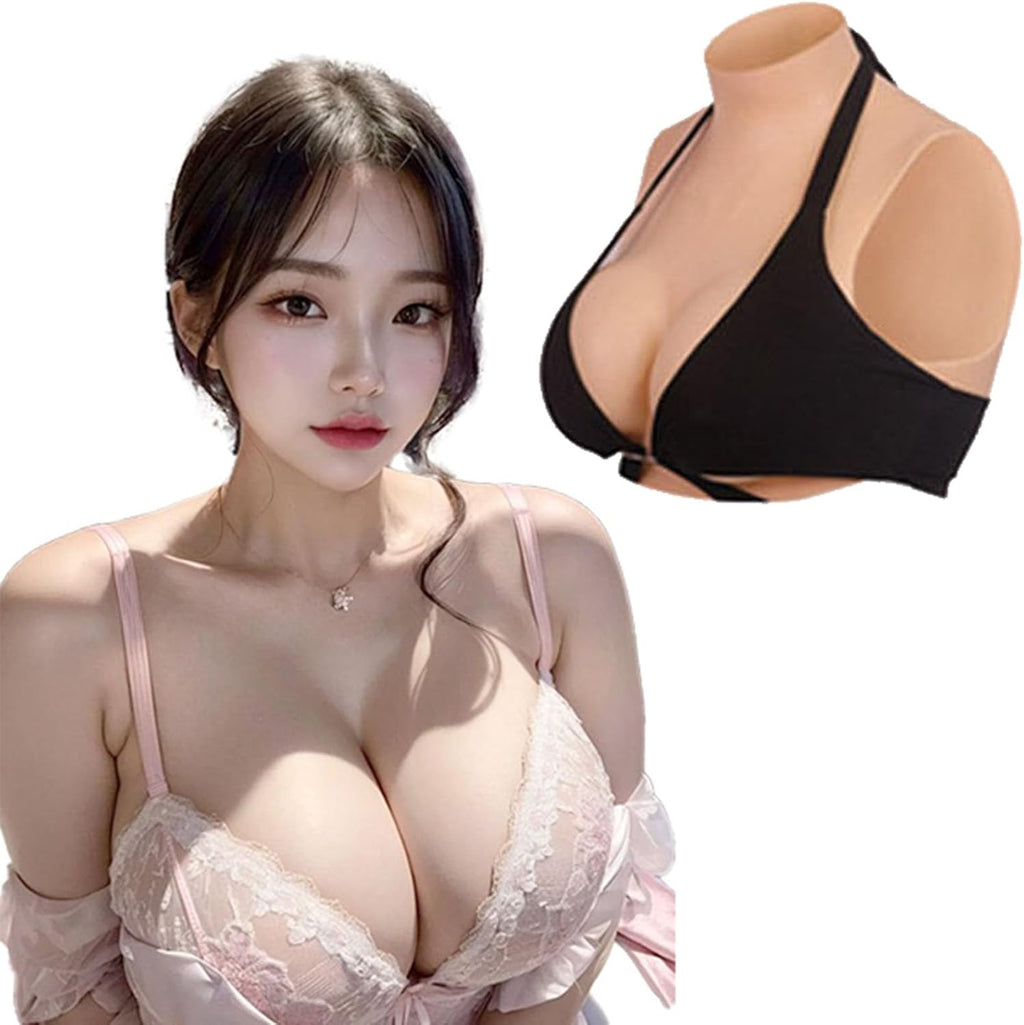 Fake Boobs, B-S Cup, Breast Plates Crossdresser, Drag Queen Cosplay, Silicone Breastplate, False Breasts, Breast Plate
