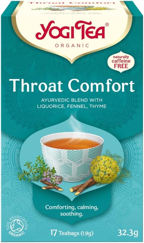 Organic Ancient Herbal Formula Throat Comfort - 17bags