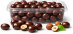 Dark Chocolate Covered Hazelnuts – Whole Roasted Hazelnuts in Rich Dark Chocolate – Premium Imported Gourmet Snack