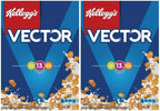 Kellogg's Vector Meal Replacement Cereal, 400g/14.1oz, 2-Pack (Imported from Canada)