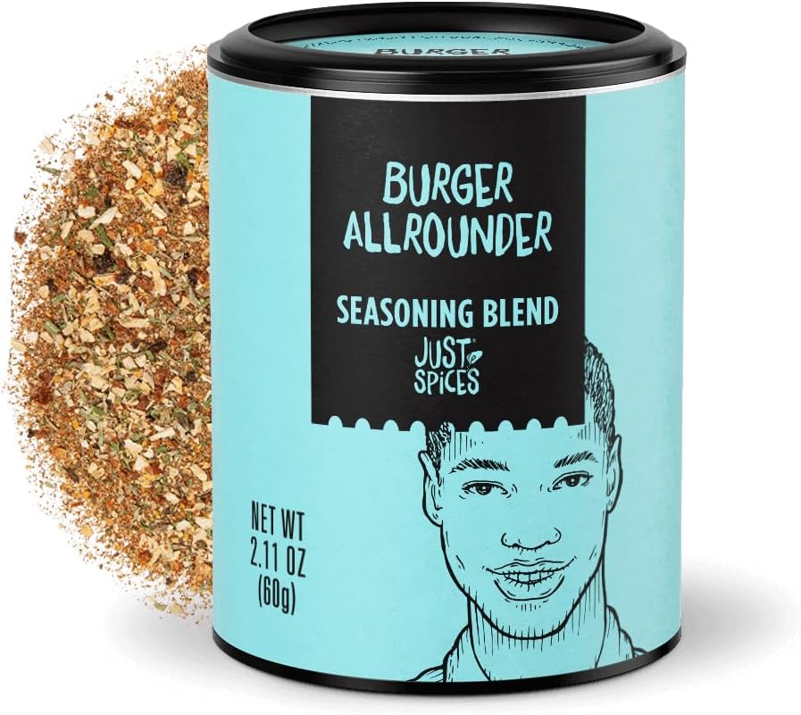 Just Spices Burger Allrounder, 2.11 OZ | Spice up Burgers in an instant