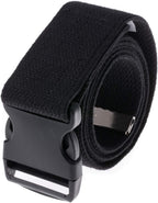 COW&COW Gait Belt 60inch - Transfer and Walking Assistance with Quick Release Buckle for Caregiver Nurse Therapist 2 inches(Black)
