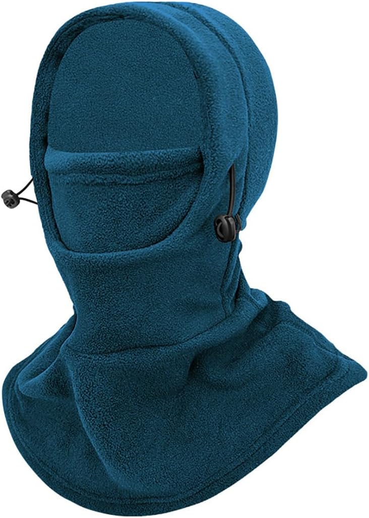 Winter Neck Face Mask Polyester Wool Thickened Windproof Breathable Winter for Face Protection Warm Riding Mask Head