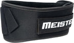 Meister Contoured Neoprene Weight Lifting Belt 6" Back Support
