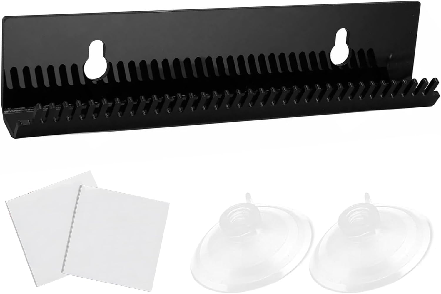 Hair Extension Holder Braiding Hair Rack Hair Extension Hanger Hair Holder Weft Holder w/2 Suction Cups Designed to Securely Hold Extra Wide Wefts While You Wash, Color, Style & Store