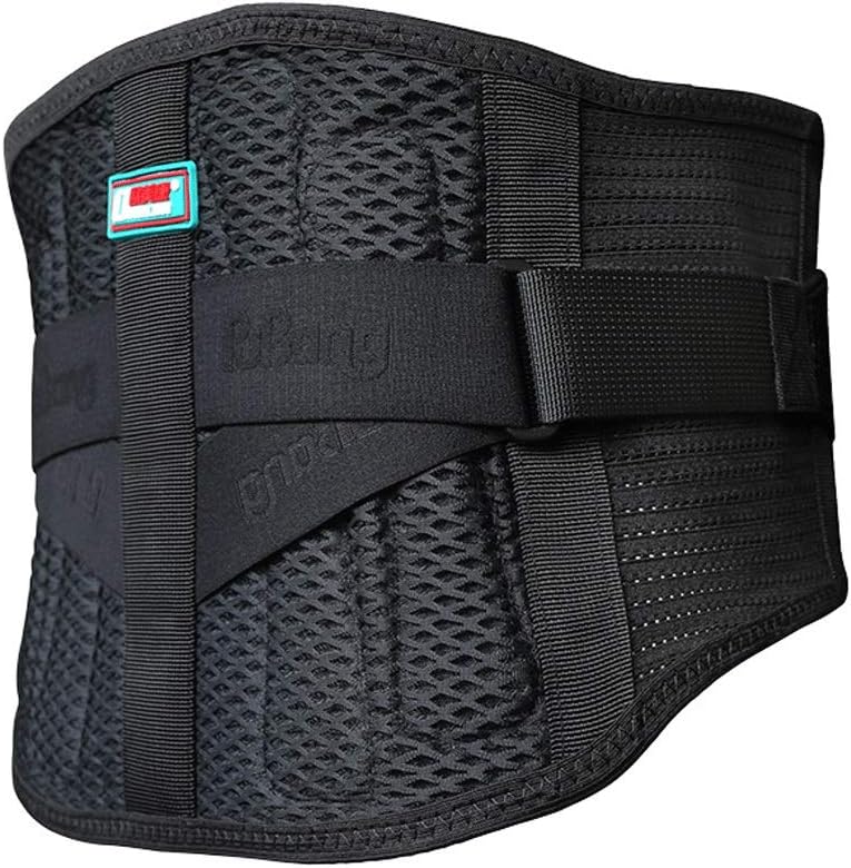 Lumbar Brace,Lower Back Support Belt for Men & Women Pain Relief,Summer Breathable Lumbar Supports Support Decompression (Size : XL)