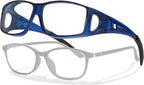 LVIOE Fit Over Blue Light Blocking Glasses and Computer Eyewear- Wear Over Prescription Glasses/Reading Glasses/RX Glasses