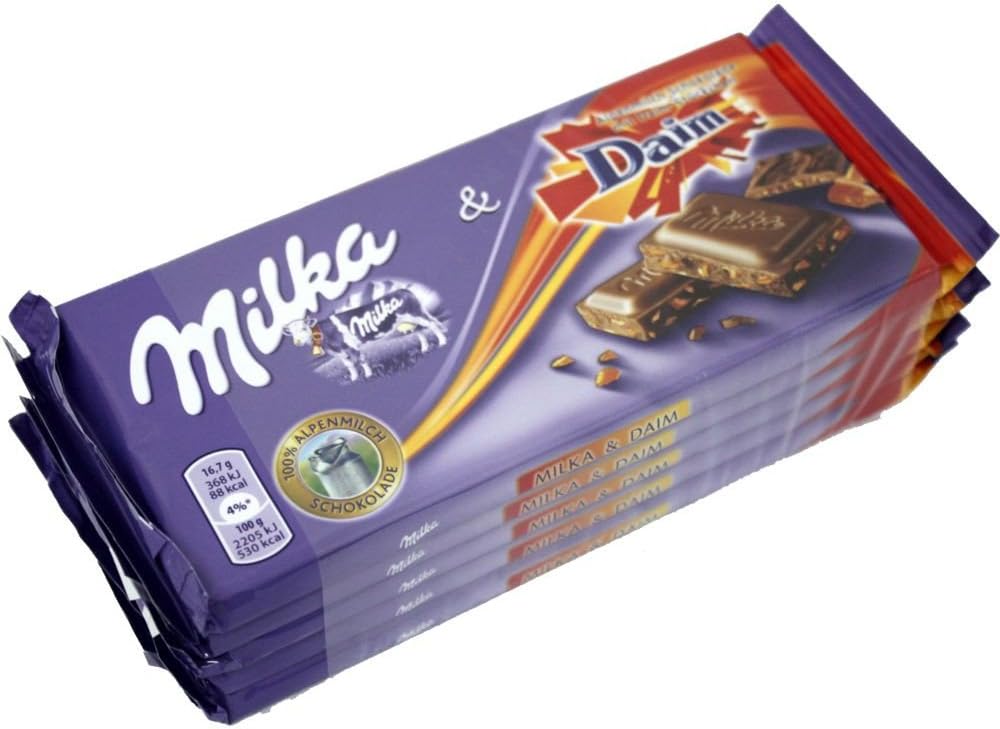 Milka & Daim 3.5 Oz (Pack of 5)