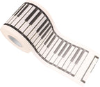 iplusmile 1roll Piano-themed Tissue Paper for Bathroom Soft Decorative Toilet Paper Music Prints Creative Design for Home Use and Parties