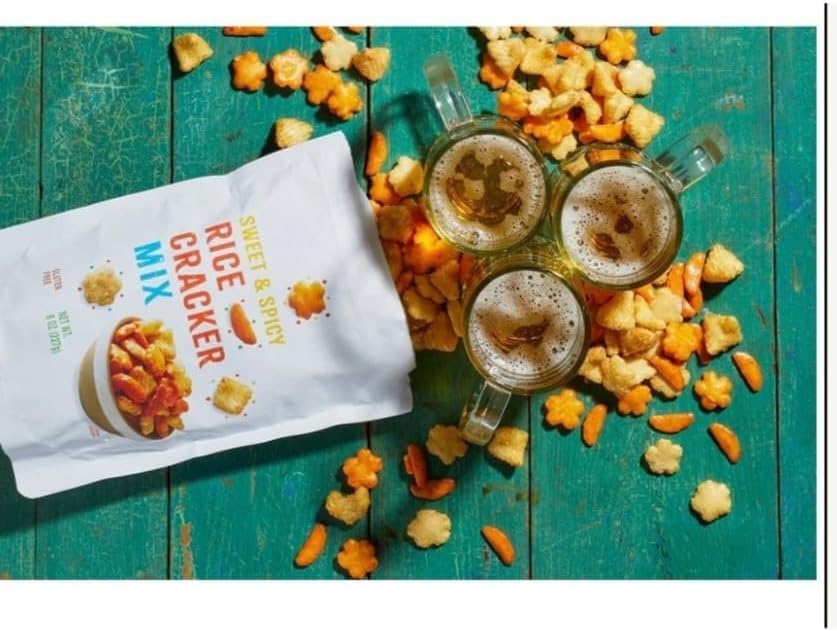 Sweet and Spicy Rice cracker mix 2 pack each 8oz