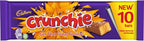 Cadbury Crunchie Chocolate Bar From England Case of 48 x 40g Bars, honeycomb, 67.2 Ounce, (Pack of 48)
