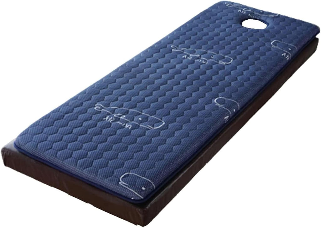 DAZULI Massage Table Cushion Topper Memory Foam Lash Bed Mattress Pad Non-Slip Spa Bed Padding (Bed Not Included) with Breathe Hole&Elastic Bands(Size:75x185cm,Color:D)