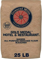 Gold MedalTM Hotel & Restaurant Bakers All-Purpose Flour Bleached Enriched Malted 25 lb