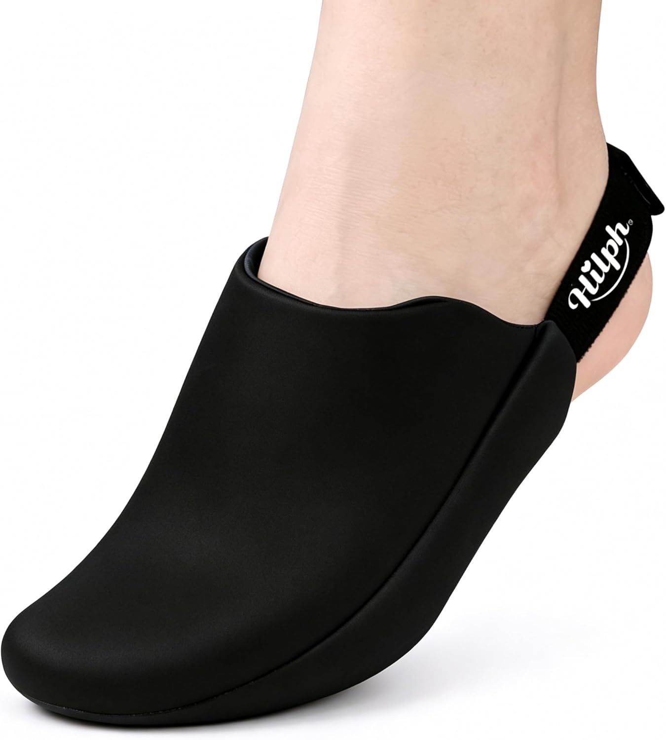 Hilph Foot Toes Ice Pack Wrap for Swelling & Bunion Surgery, Forefoot Cold Gel Sock with Strap for Broken Toes, Injuries, Gout, Plantar Fasciitis, Tendonitis, Toe Surgery Recovery, Single Black