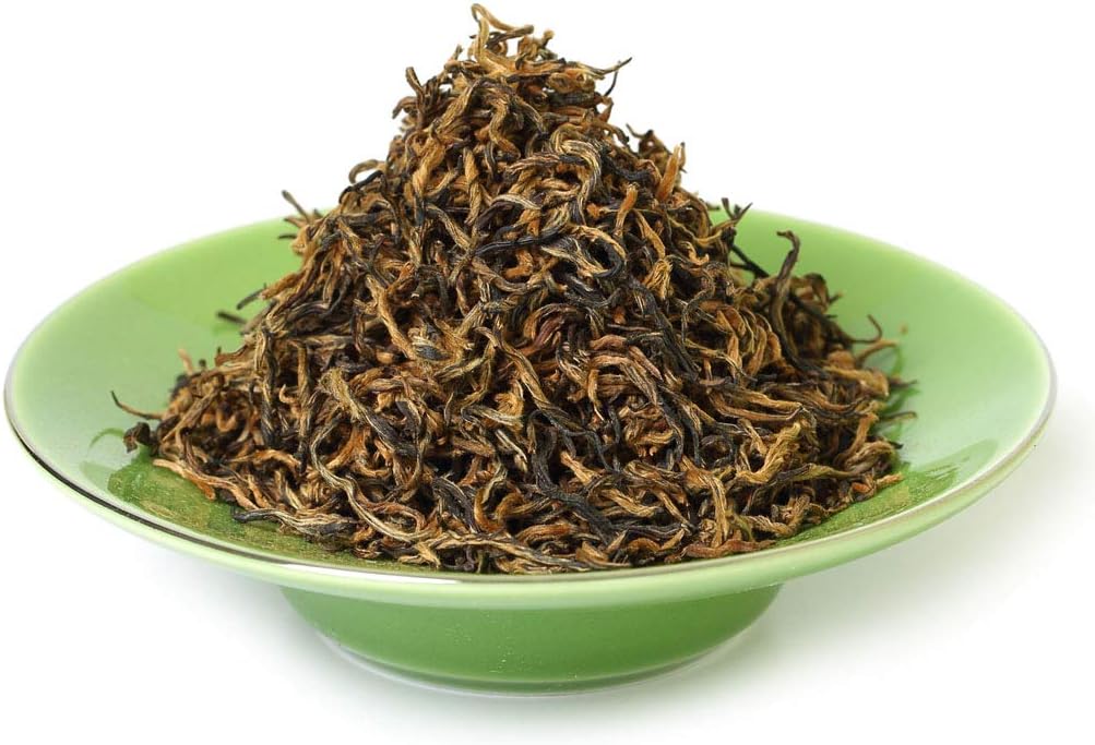 GOARTEA Lapsang Souchong Black Tea - No Smoky - 2Pcs 250g / Total 17.6oz Supreme Grade - Traditional Chinese Tea Loose Leaf - Golden Buds