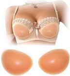 Silicone Bra Inserts Pads Push Up, Invisible Breast Enhancer Bra Pads for A–C Cups