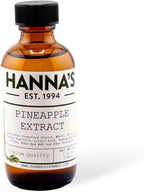 Hanna's Pineapple Extract, Premium Quality, 2 fl oz