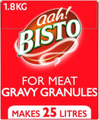 Bisto Flavoursome & Delicious for Meat Gravy Granules for Hearty Family Mealtimes, 1.9 kg Tub (Pack of 1)