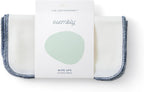 Esembly Wipe Ups, Organic Cotton Reusable Baby Wipes, Soft and Sturdy Washable Cloth Diaper Wipes, One Size, 12-pk